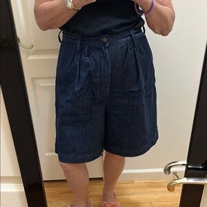 Banana Republic high rise denim short size 31